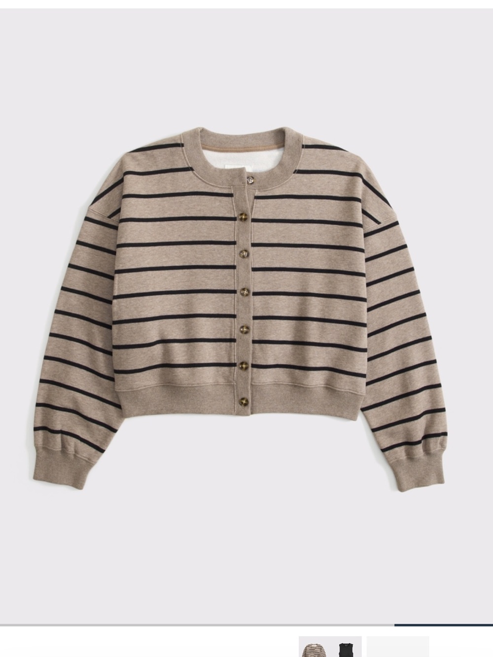 Abercrombie Sunday Shrunken Cardigan